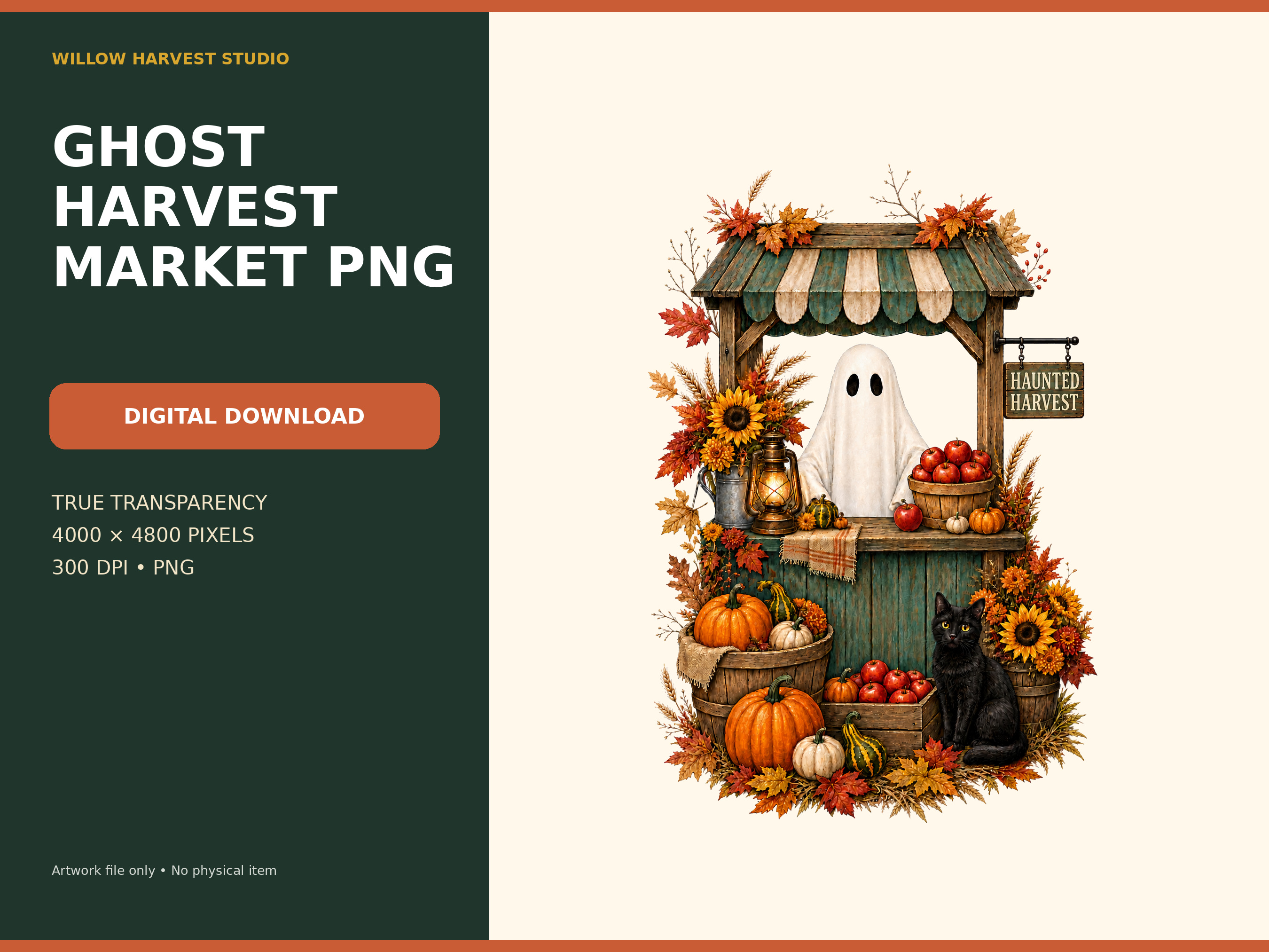 Ghost Harvest Market artwork